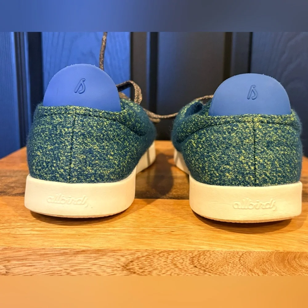 Allbirds Wool Piper sneaker in a garden blue 9